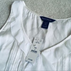 NWT WHBM Silk Blouse